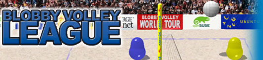 Blobby Volley Liga Banner
